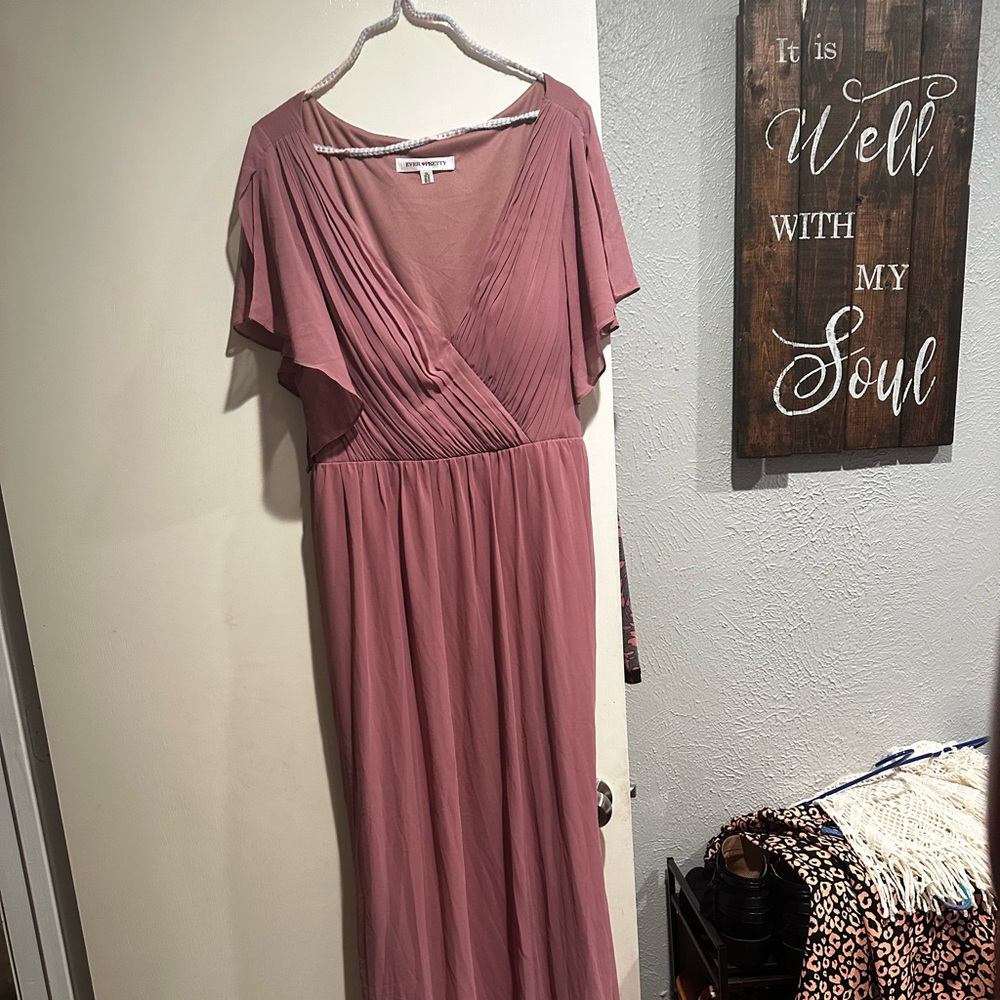 Women’s floor length dress